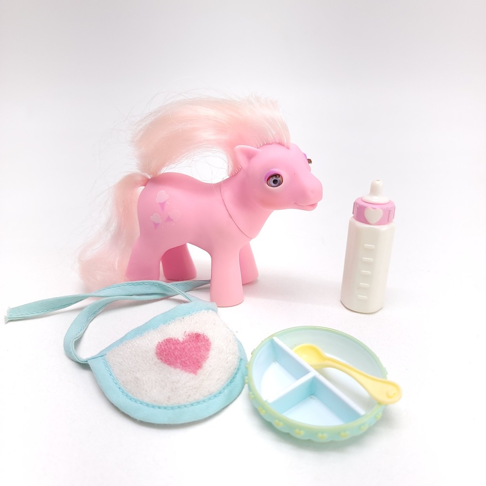Vintage 1986 Hasbro My Little Pony G1 Beddy Bye Eyes Baby Lickety Split